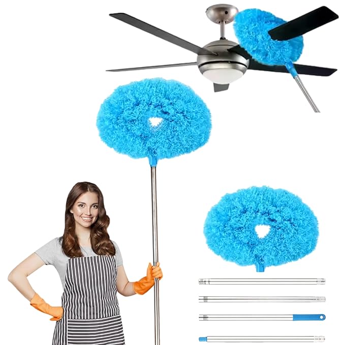 Extend: Fan Cleaning Duster with Extendable Rod