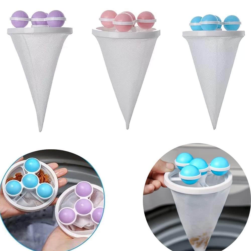 Floating Lint Catcher for Washing Machines (Pack of 4)