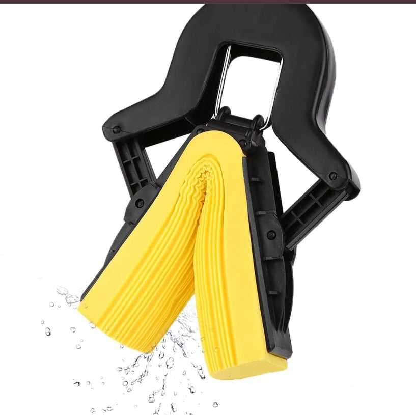 Sponge Squeeze Mop with Steel Handle