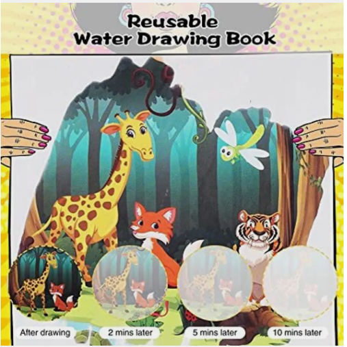 Reusable Water Drawing Book