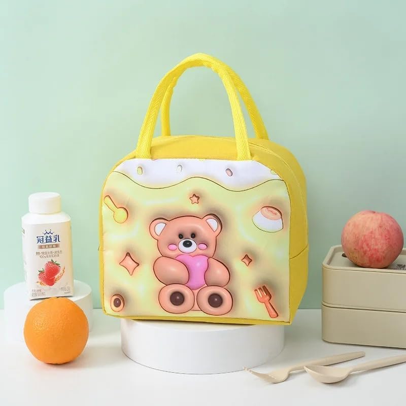 Carry: 3D Cartoon Lunch Bag for Kids
