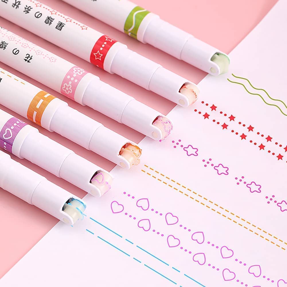 Pick: Curve Line Highlighter Pens (Set of 6)