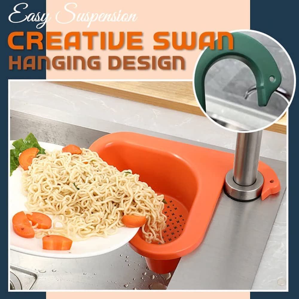Hook: Swan Sink Drain Basket (Pack of 2)