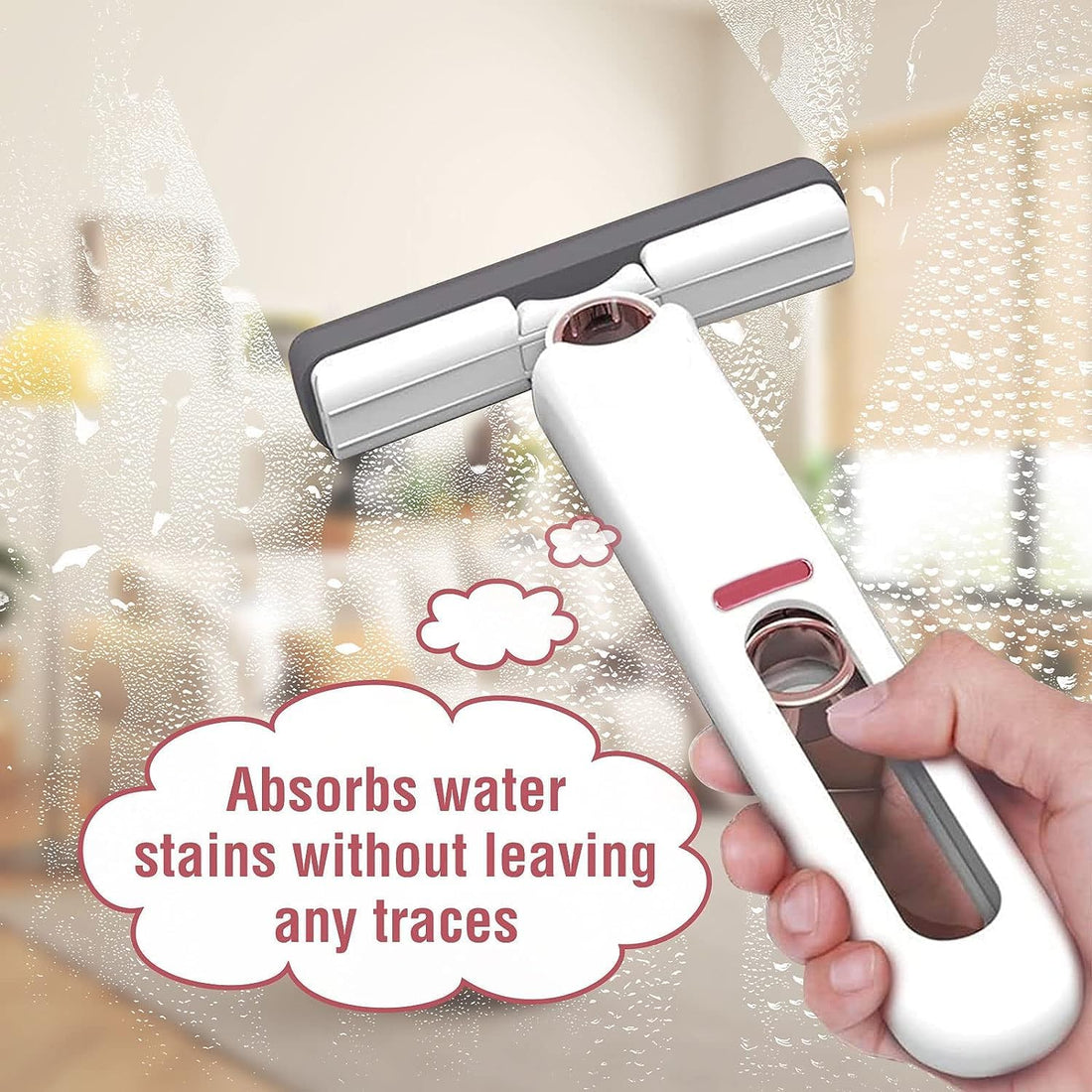 Squeeze: Mini Squeeze Mop for Kitchen, Bathroom & Desks