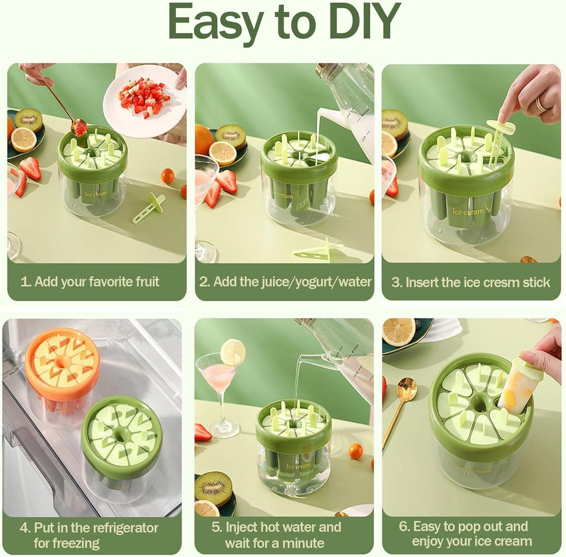 Fill: Ice Pop Mould, 8 Sticks